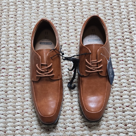 George Other - George Memory Foam Tommy Dress Oxford Size 11 Brown Shoes